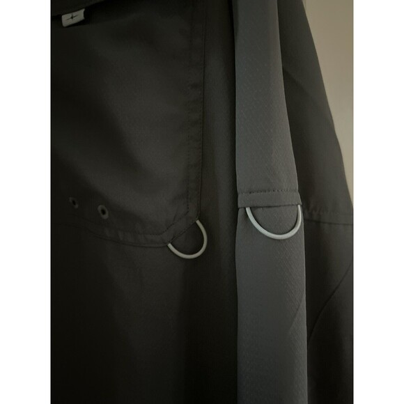 Habit Brand Long Sleeve Shirt Mens Medium Gray Solar Protection +40 - Picture 4 of 11